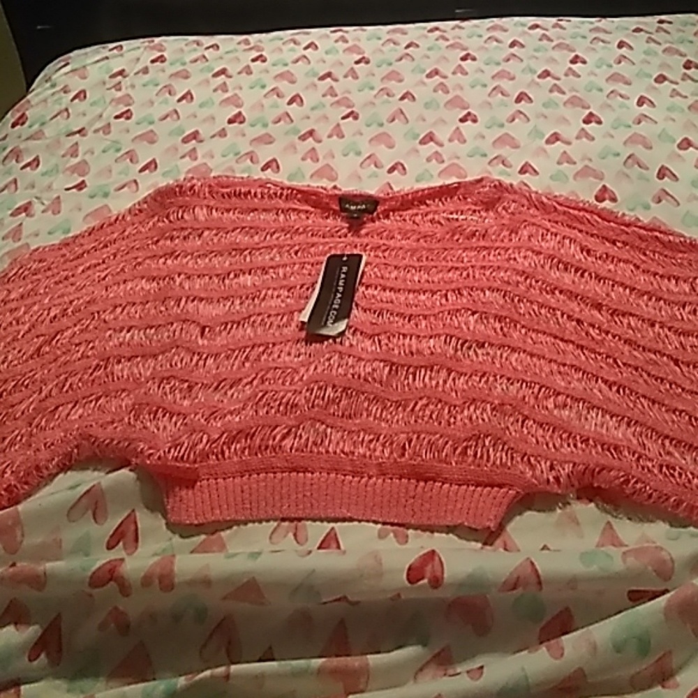 Cardigan see through top